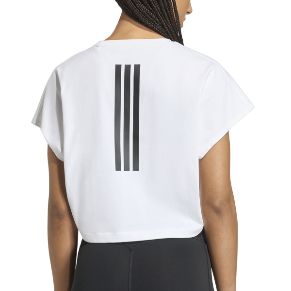adidas Power 3 Stripes Top - White