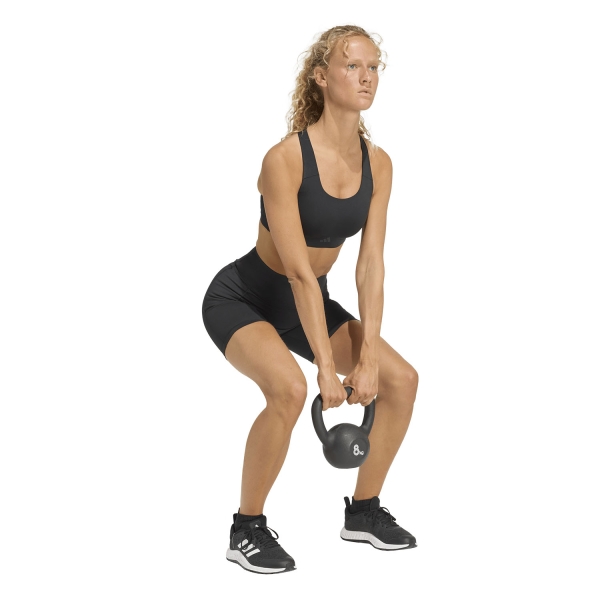 adidas Optime Power 5in Shorts - Black