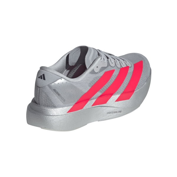 adidas adizero Evo SL - Silver Metallic/Lucid Red/Iron Metallic