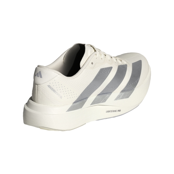 adidas adizero Evo SL WOVEN - Core White/Halo Silver