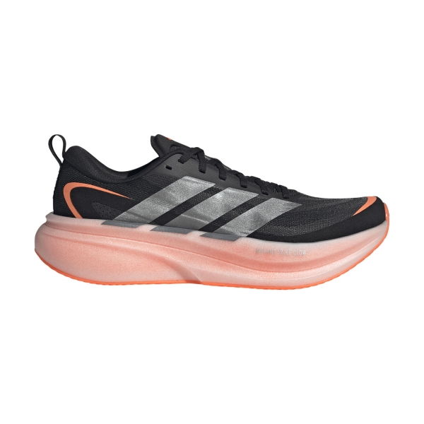 Scarpe Running Neutre Uomo adidas Supernova Glide  Core Black/Iron Metallic/Lucid Orange KJ8760