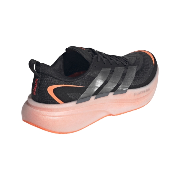 adidas Supernova Glide - Core Black/Iron Metallic/Lucid Orange