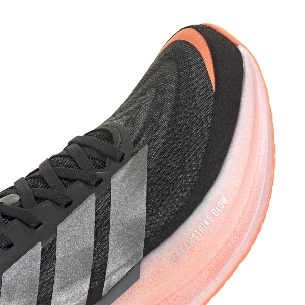 adidas Supernova Glide - Core Black/Iron Metallic/Lucid Orange