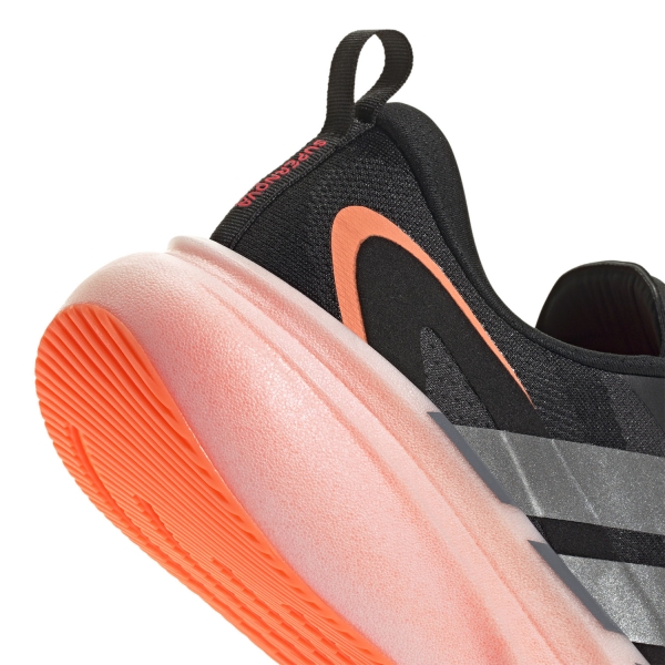 adidas Supernova Glide - Core Black/Iron Metallic/Lucid Orange