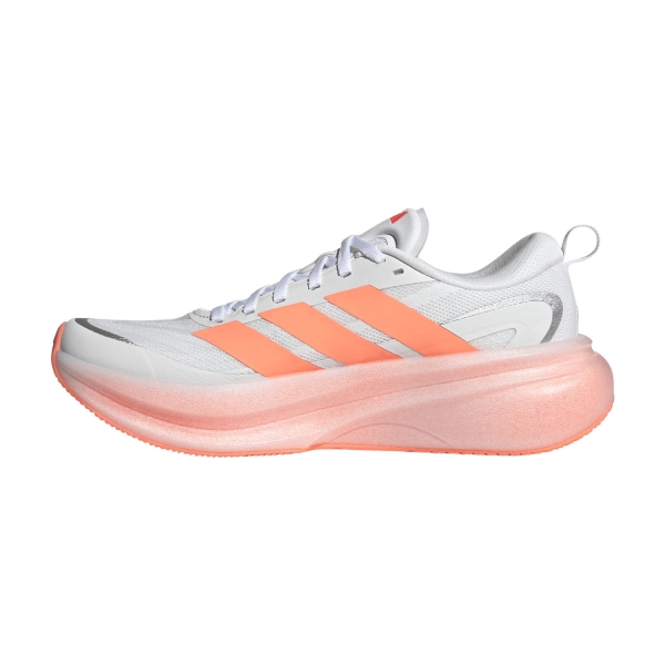 adidas Supernova Glide - FTWR White/Beam Orange/Lucid Red