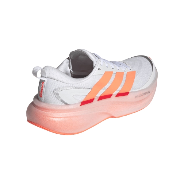 adidas Supernova Glide - FTWR White/Beam Orange/Lucid Red