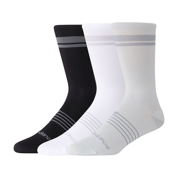 Calze New Balance Pro Run Crew x 3 Calze  Black/White LAS35102AS1