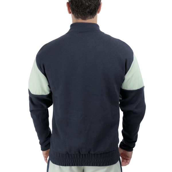 Mizuno Athletics Sudadera - Odyssey Gray/Baritone Blue