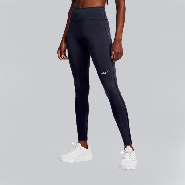 Women's Running Tights Mizuno Athletics Tights  Baritone Blue K2GBC70111