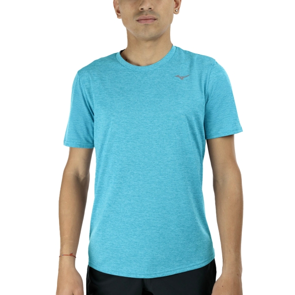 Men's Running T-Shirt Mizuno Impulse Core DryLite TShirt  Capri Breeze J2GAC01932