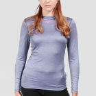 Mizuno Mid Weight Breath Thermo Shirt - Blue Granite