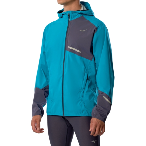 Giacca Running Uomo Mizuno Waterproof 20k/25k Giacca  Capri Breeze J2GEC00132