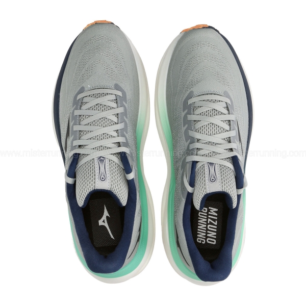 Mizuno Wave Sky 9 - Harbor Mist/Dress Blues/Ice Green