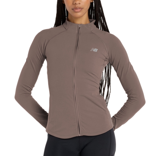 Giacca Running Donna New Balance Harmony Giacca  Earth Shadow WJ53101EAS