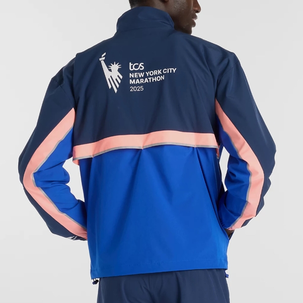 New Balance NYC Marathon Chaqueta - Blue Gemstone