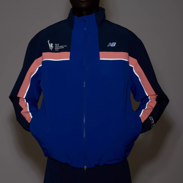New Balance NYC Marathon Chaqueta - Blue Gemstone