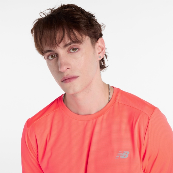 New Balance Performance Camiseta - Urgent Red
