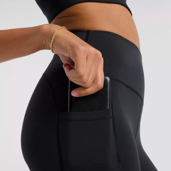 New Balance Sleek Pocket Tights - Black