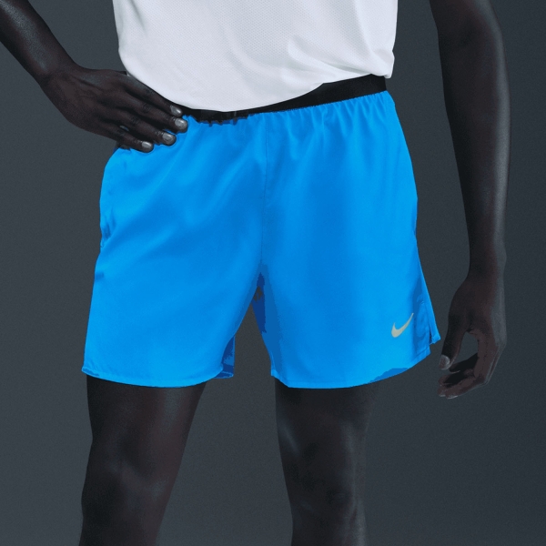 Pantaloncino Running Uomo Nike Challenger 5in Pantaloncini  Blue Hero/Black/Reflective Silver DV9363446