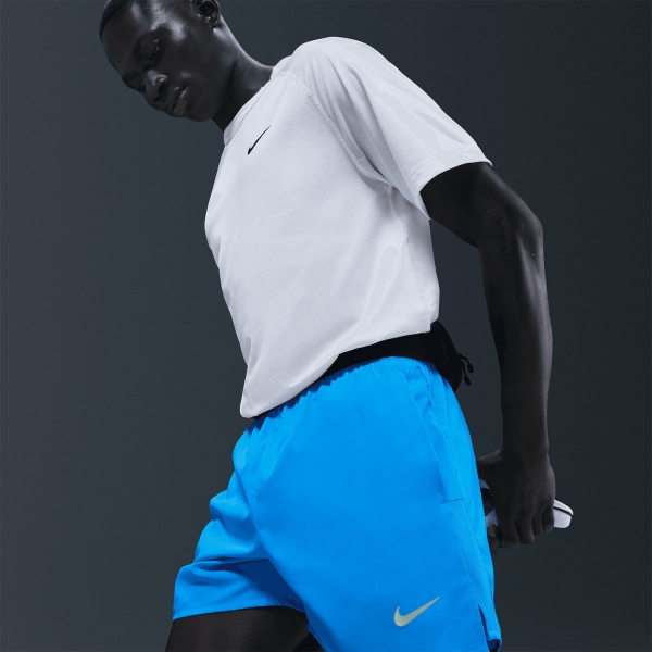 Nike Challenger 5in Pantaloncini - Blue Hero/Black/Reflective Silver