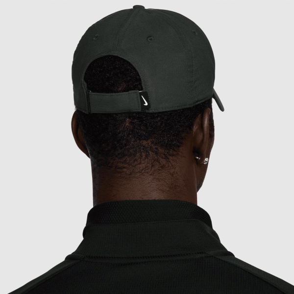 Nike Dri-FIT Club Logo Cappello - Dark Smoke Grey/White