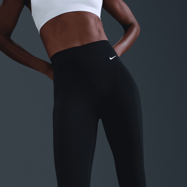 Nike Dri-FIT One 3/4 Tights - Black/White