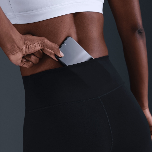 Nike Dri-FIT One 3/4 Tights - Black/White