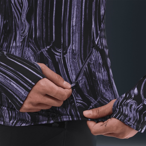 Nike Dri-FIT Swift UV Graphic Maglia - World Indigo/Reflective Silver