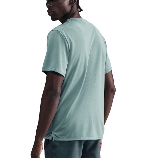 Nike Dri-FIT UV Run Division Miler Maglietta - Cannon/Reflective Silver