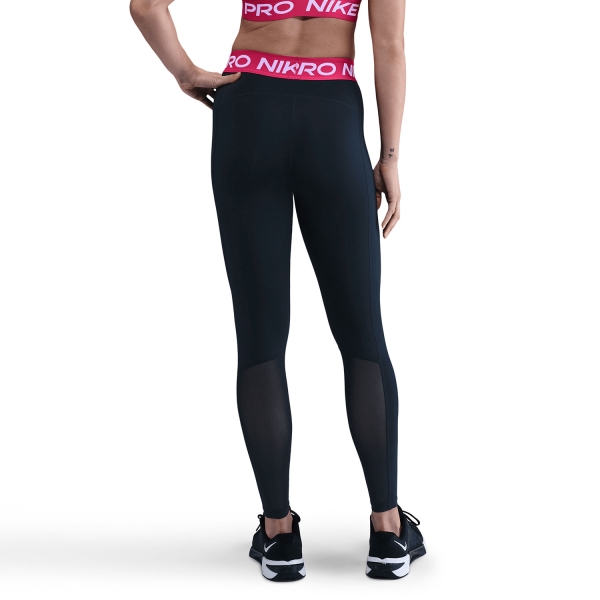 Nike Pro 365 Tights - Black/Rush Pink/White
