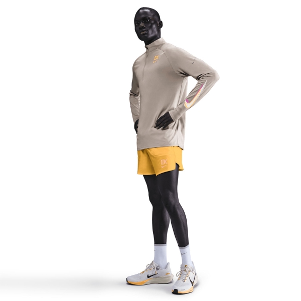 Nike Stride Dri-FIT EK Maglia - Malt/Silt Red