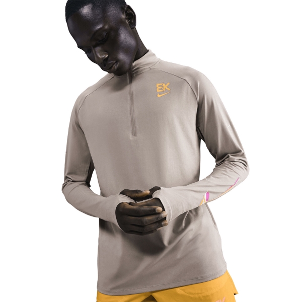 Nike Stride Dri-FIT EK Maglia - Malt/Silt Red