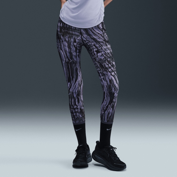 Pantalon y Tights Running Mujer Nike Swift Graphic 7/8 Tights  World Indigo/Reflective Silver HV8894499