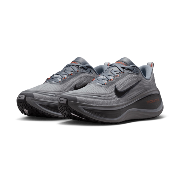 Nike Vomero Plus - Cool Grey/Black/Safety Orange