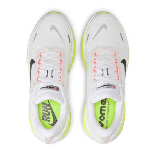 Nike Vomero Plus - White/Black/Volt/Barely Volt