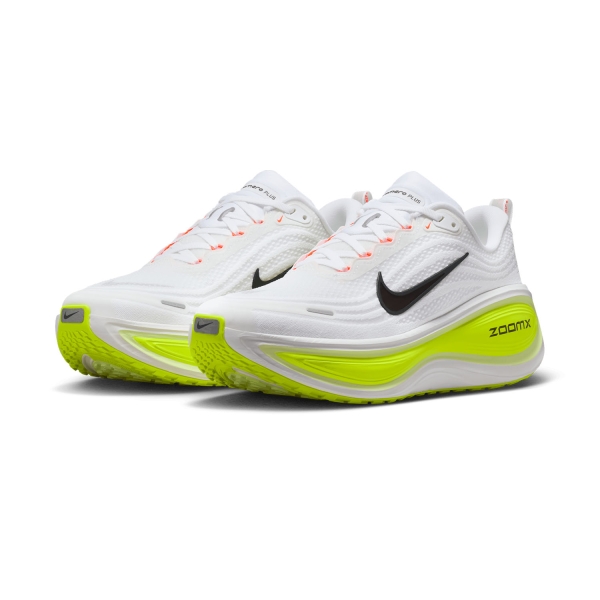 Nike Vomero Plus - White/Black/Volt/Barely Volt