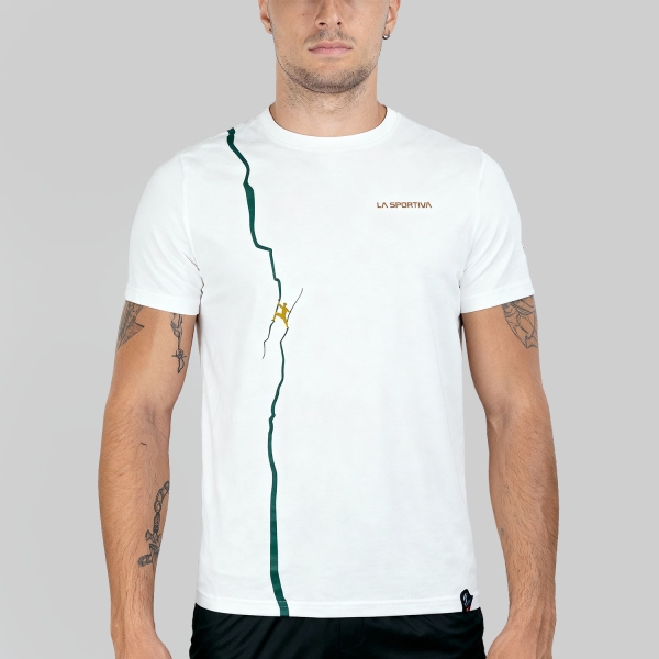 Magliette Outdoor Uomo La Sportiva Route Maglietta  Chalk ZACT161W04W04