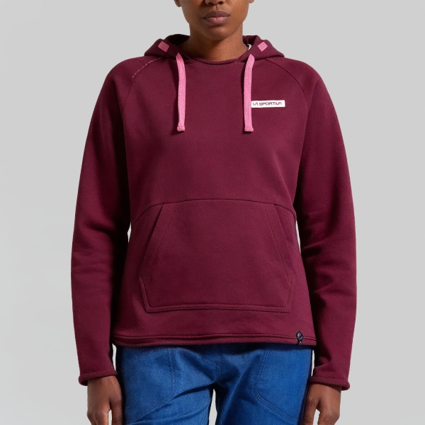 Chaqueta y Camiseta Manga Larga Outdoor Mujer La Sportiva Telendos Sudadera  Redwood ZACW032R25R25