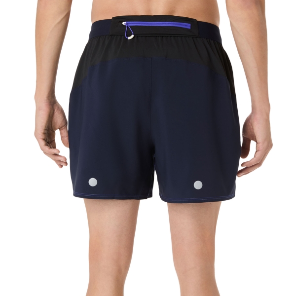 ASICS Fujitrail AOP 5in Shorts - Midnight/Cobalt Burst/Cream