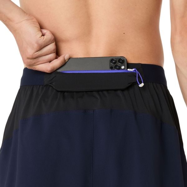 ASICS Fujitrail AOP 5in Shorts - Midnight/Cobalt Burst/Cream