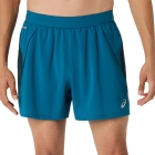 ASICS Road Logo 5in Shorts - Tranquil Teal/Dark Teal/Yamabuki