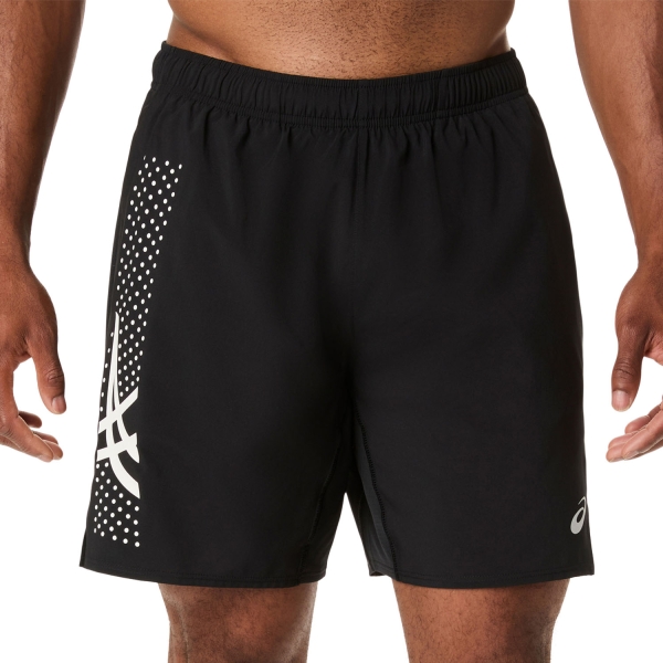 Pantaloncino Running Uomo ASICS Icon 7in Pantaloncini  Performance Black 2011D455001