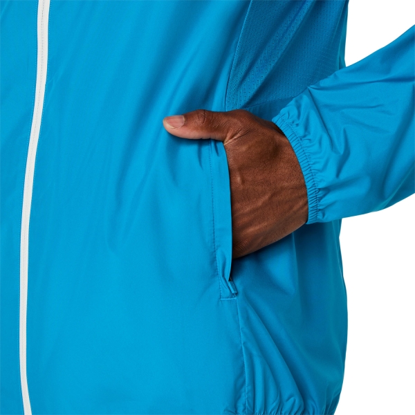 ASICS Icon Giacca - Aegean Blue/Cream