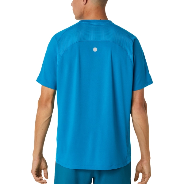 ASICS Road Fade T-Shirt - Aegean Blue/Yamabuki