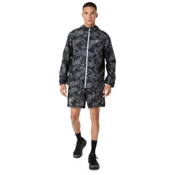 ASICS Fujitrail Chaqueta - Performance Black