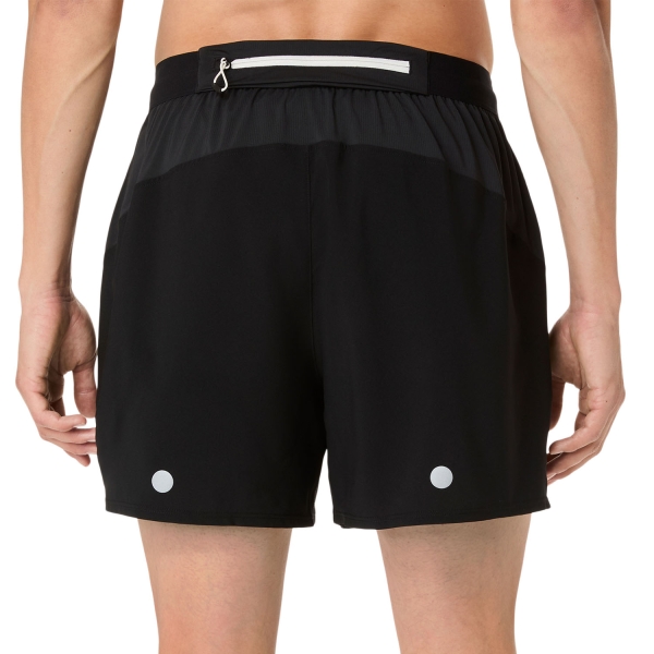 ASICS Fujitrail AOP 5in Shorts - Performance Black/Carbon/Cream