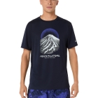 ASICS Fujitrail Logo T-Shirt - Midnight/Cobalt Burst/Cool Grey