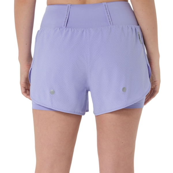 ASICS Road 2 in 1 3.5in Shorts - Bluebell