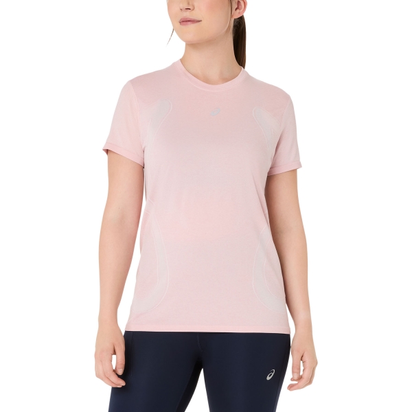Women's Running T-Shirts ASICS Road Pro TShirt  Morganite/Crystal Pink 2012D292700