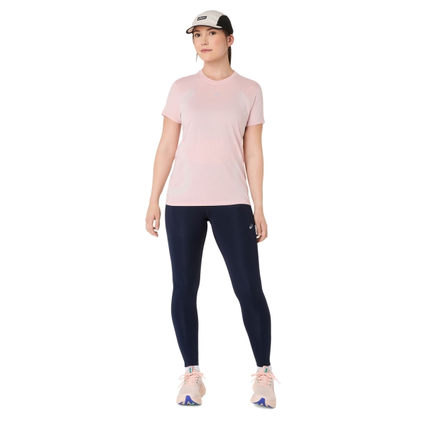 ASICS Road Pro T-Shirt - Morganite/Crystal Pink